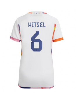 Belgien Axel Witsel #6 Auswärtstrikot für Frauen WM 2022 Kurzarm